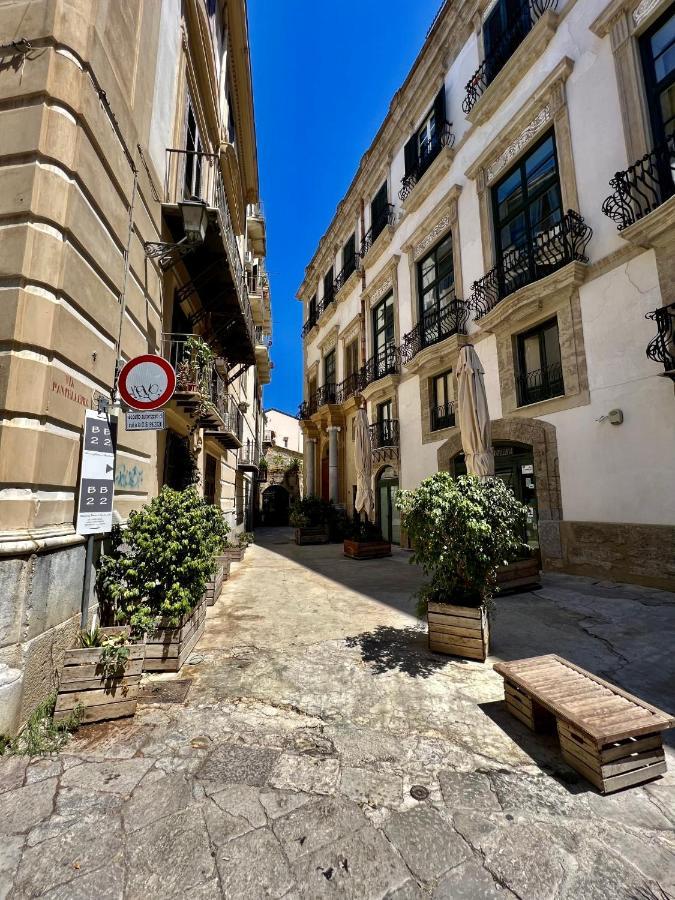 Ferienwohnung Vicolo Del Vento Casa Ponente Palermo Exterior foto